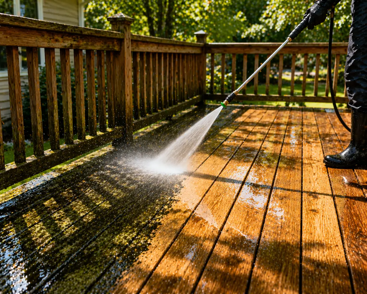 Deck Cleaning in Alexandria, VA